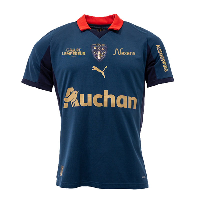 maillot RC Lens 25 26 domicile extérieur édition spéciale