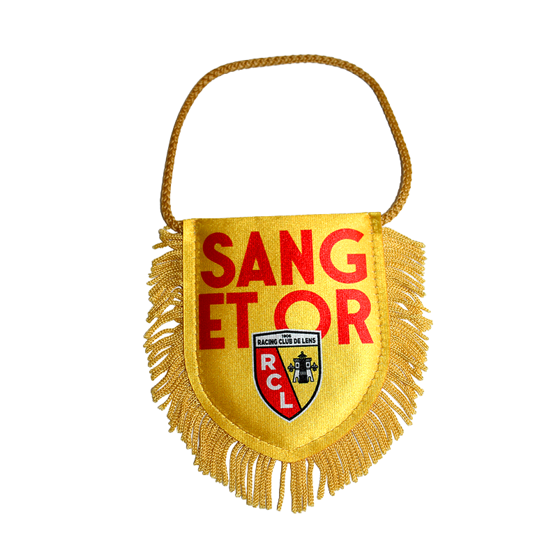 Mini Fanion Rc Lens Sang & or Verso