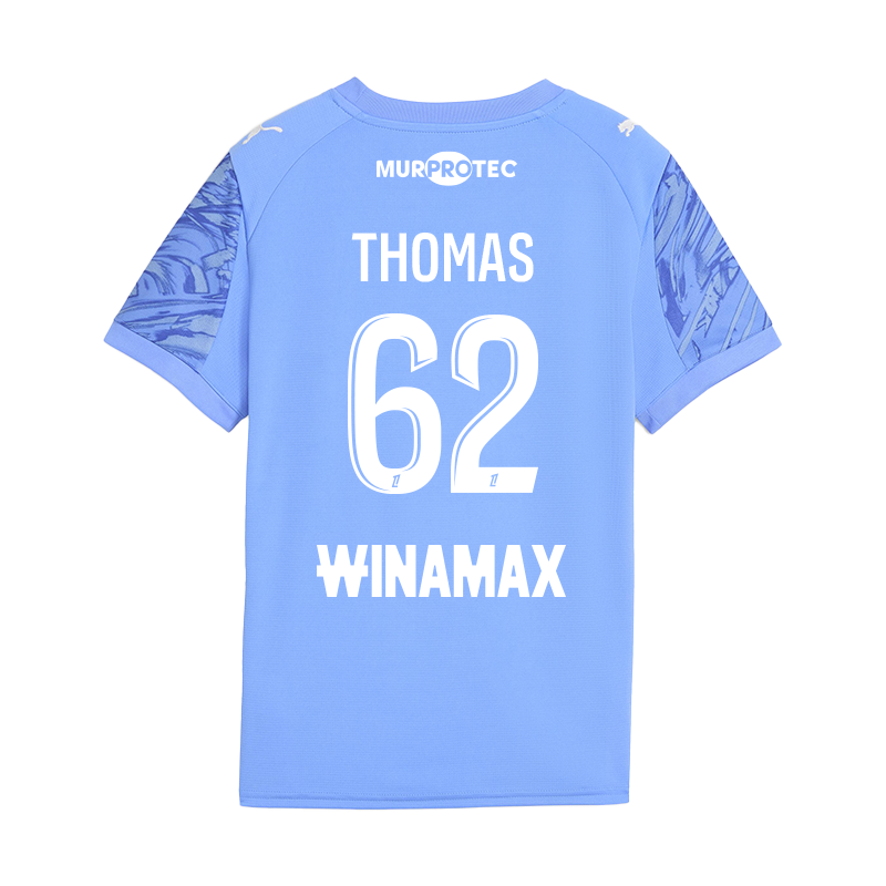 Maillot Officiel Gardien Domicile Adulte 2025 2026 De Dos Thoma S62