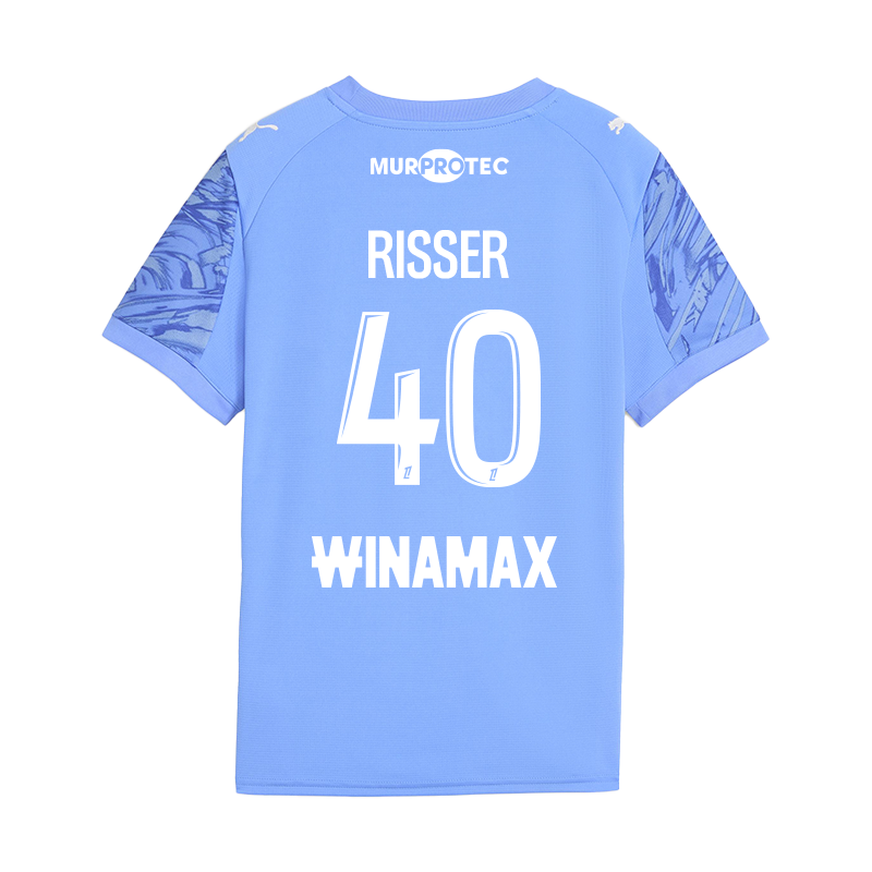 Maillot Officiel Gardien Domicile Adulte 2025 2026 De Dos Risse R40
