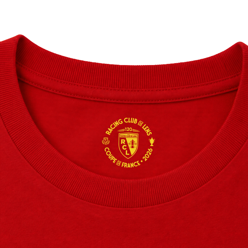 Tee Shirt Rc Lens Vainqueurs 22.05.2026 Col