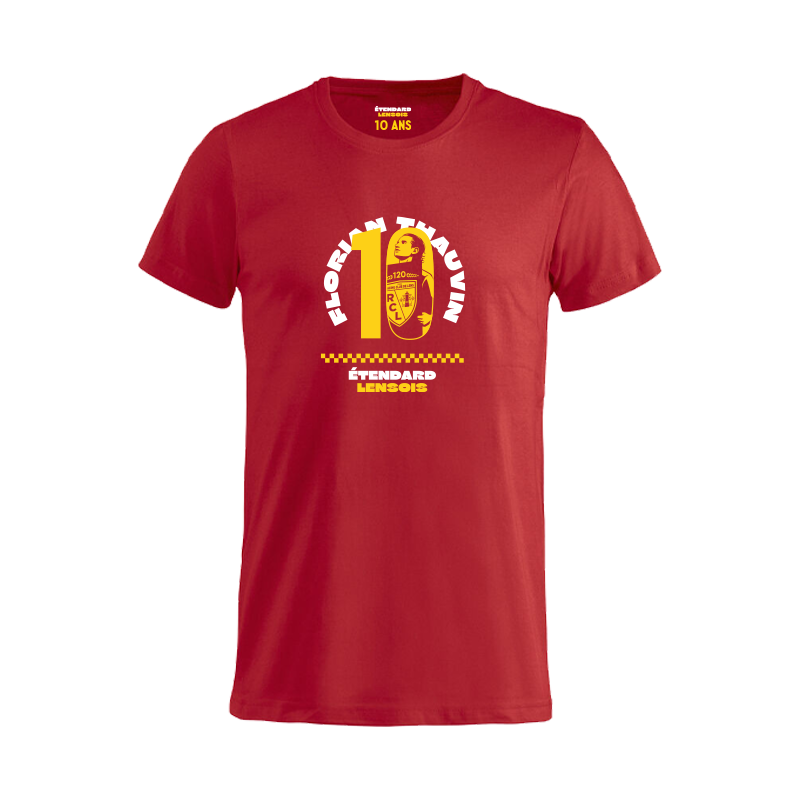 Tee Shirt Florian Thauvin Etendard Lensois (junior) De Face