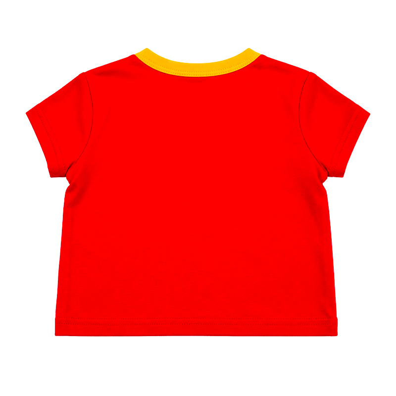 T Shirt Bébé P'tit Lensois Rouge De Dos