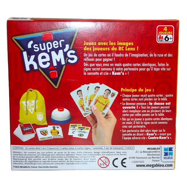 Super Kems Rc Lens De Dos