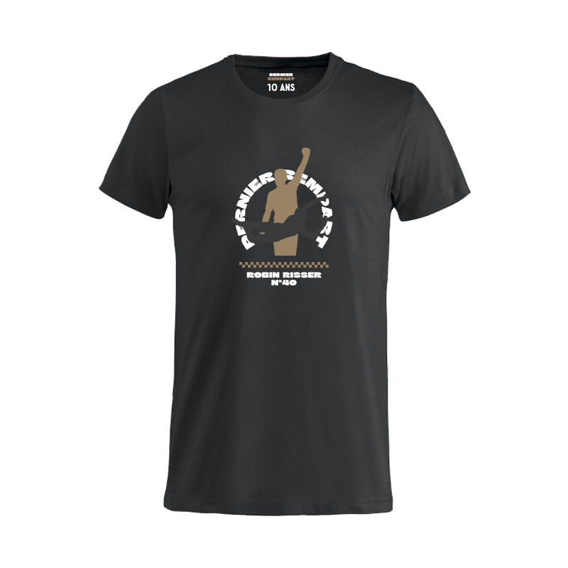 Tee Shirt Robin Risser Dernier Rempart (junior) De Face