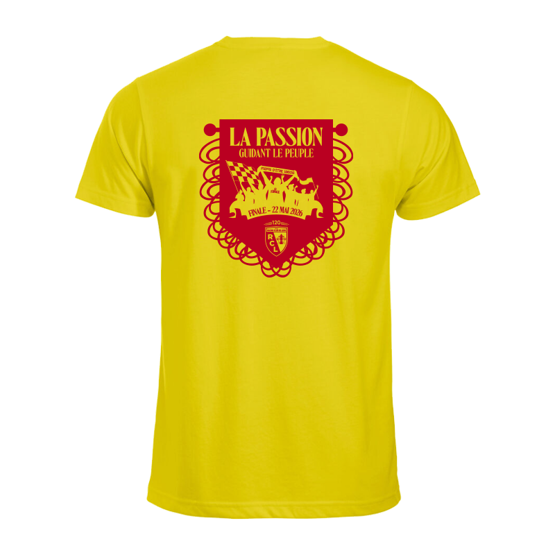 Tee Shirt Rc Lens En Finale 22.05.2026 Face Arriere